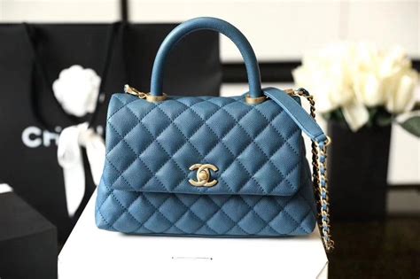 bolsa chanel azul clara|chanel bolso boutique.